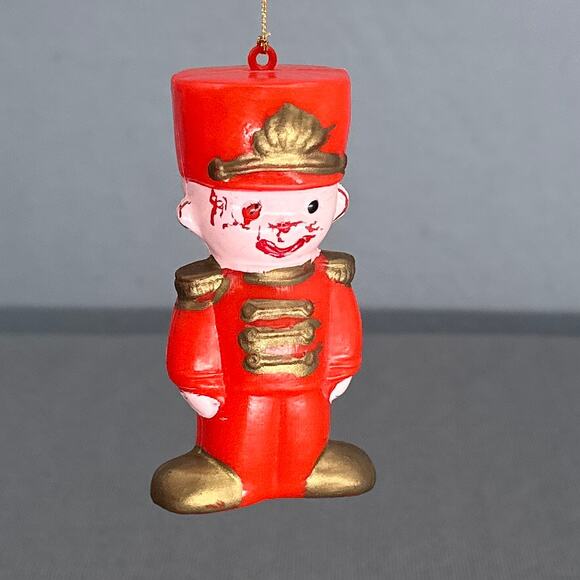 10 VTG 1950s Flocked Felt Christmas Ornaments Mice Cat Snowmen Santa MCM Kitschy - Picture 7 of 16